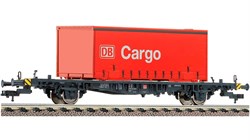 523402 Платформа Lgjs 598 с контейнером «Cargo», H0, V, DB AG - фото 13100