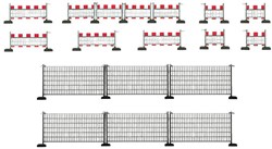 180435 Оградительный забор, 460 мм - фото 13616