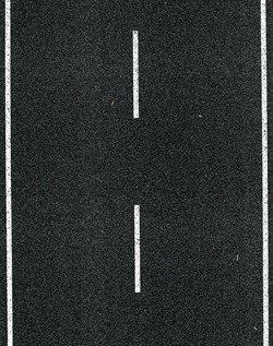 6561 Дорога 2-хполосная асфальт 100х8см - фото 15178