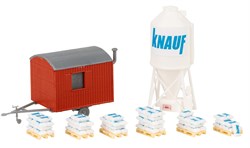 180389 Бетономешалка+строительный вагончик - фото 17027