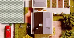 7036 Тротуарная плитка (2шт.х 210 х 148мм) - фото 6184