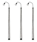 180109 Решетчатая осветительная мачта 145мм (светодиод холодный/белый)-3шт.