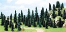 6497 Ели деревья 60-110мм (50шт.)